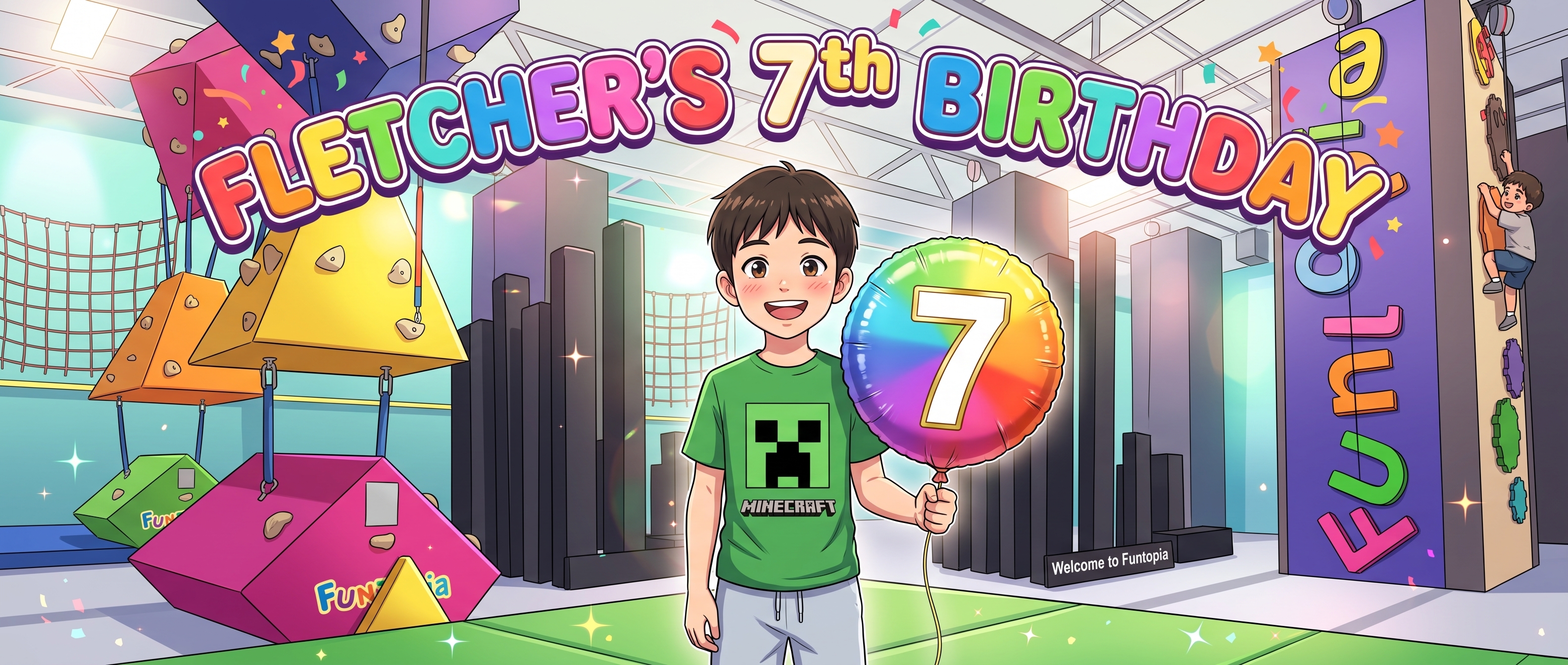 Fletcher's 7th Birthday Adventure Theme